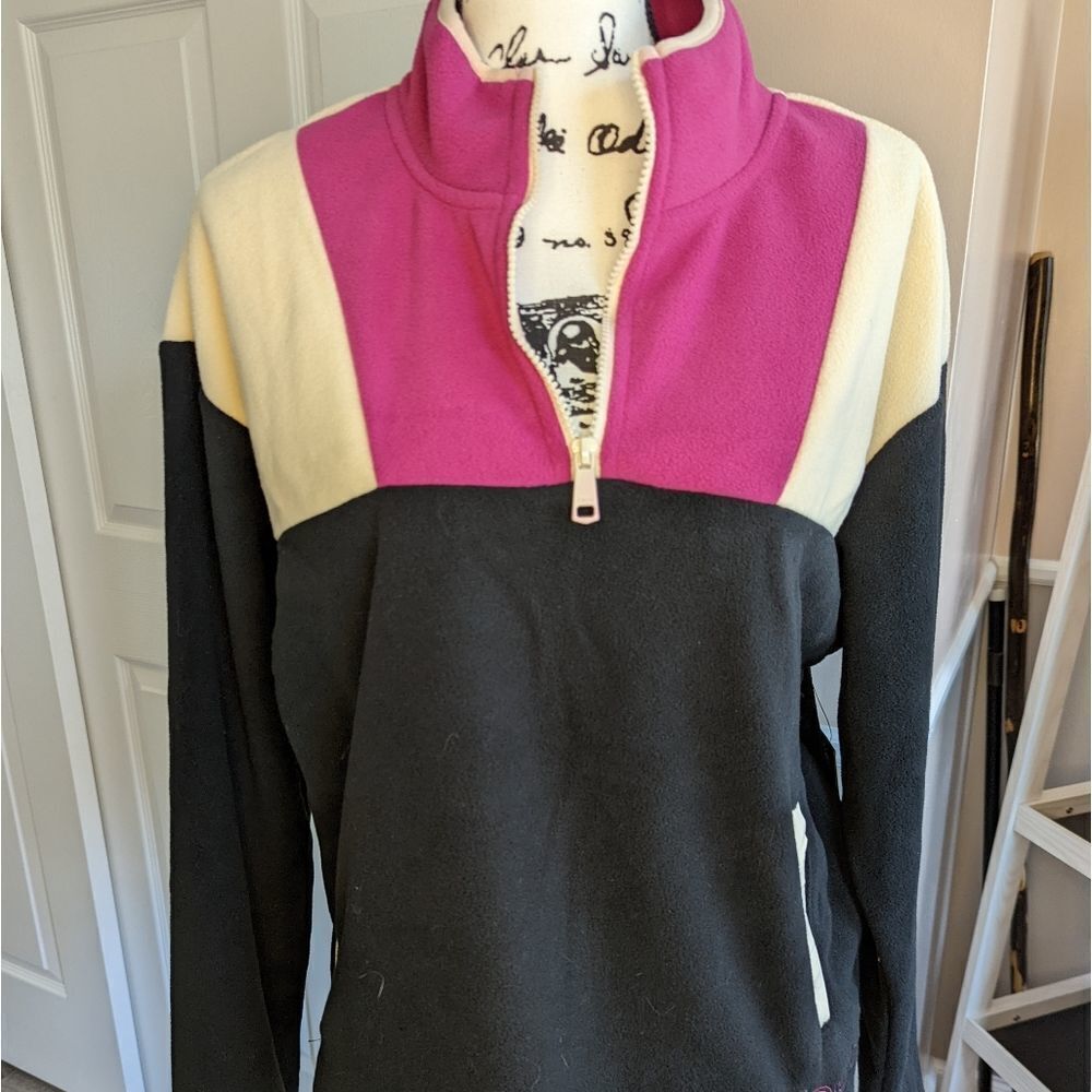 NWT Bebe sport 1/4 zip fleece